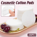 Round Cotton Pads for Makeup Removal and Toner - Pack of 300