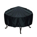 Round Fire Pit Cover, 210D Waterproof - 122 x 46 cm - view 3