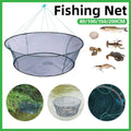 Round Folding Fishing Net with Bait Pocket - 100 cm Diameter - view 2