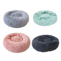 Round Plush Pet Bed with Washable Zip Cover for Dogs and Cats, XXL 100 cm - Light Green - view 3