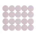 Round Self Adhesive Felt Furniture Pads, Heavy Duty - Beige, Pack of 20