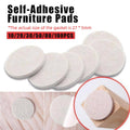 Round Self Adhesive Felt Furniture Pads, Heavy Duty - Beige, Pack of 20 - view 2