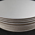 Round Silver Cardboard Cake Boards 10 Inch (25 cm) - Pack of 20 - view 5
