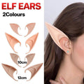Rubber Elf Ears Halloween Costume Accessory - Light Skin Tone, 10cm - view 2