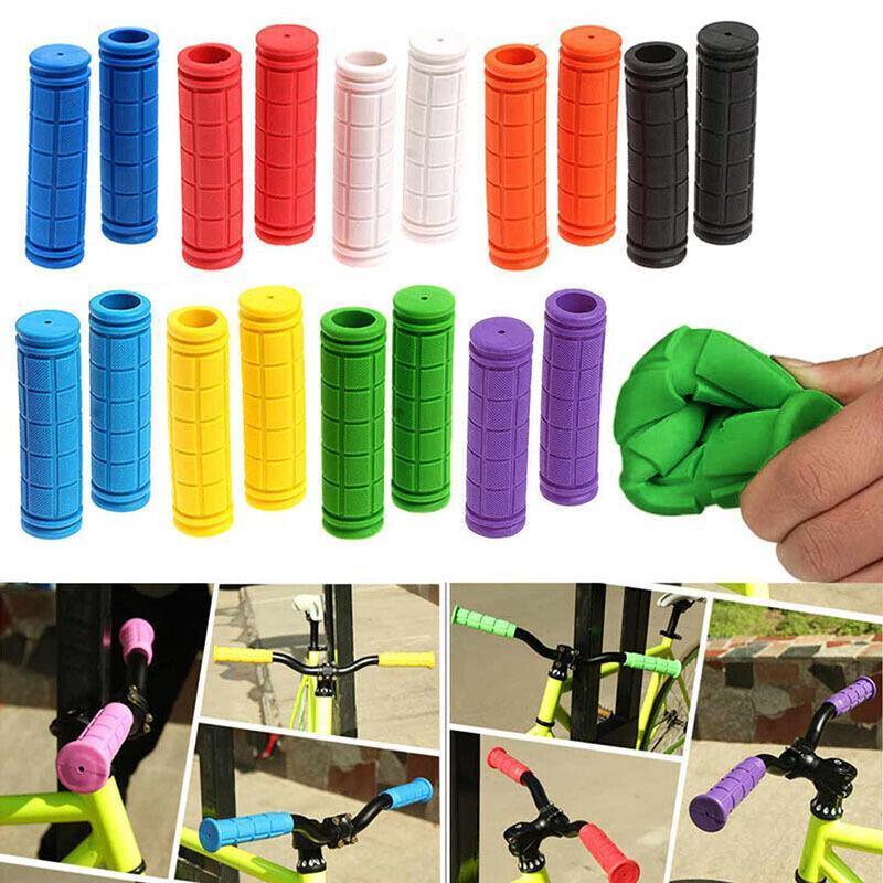 Rubber Handlebar Grips for BMX, MTB, Road Bikes and Scooters - Black - view 13