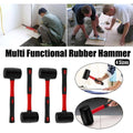 Rubber Mallet with Fibreglass Handle for Flooring and Woodwork - 8 oz (28 cm Long) - view 2