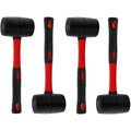 Rubber Mallet with Fibreglass Handle for Flooring and Woodwork - 8 oz (28 cm Long) - view 3