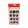 Rubber O-Ring Assortment Kit for Automotive and Plumbing, Pack of 50 - view 2