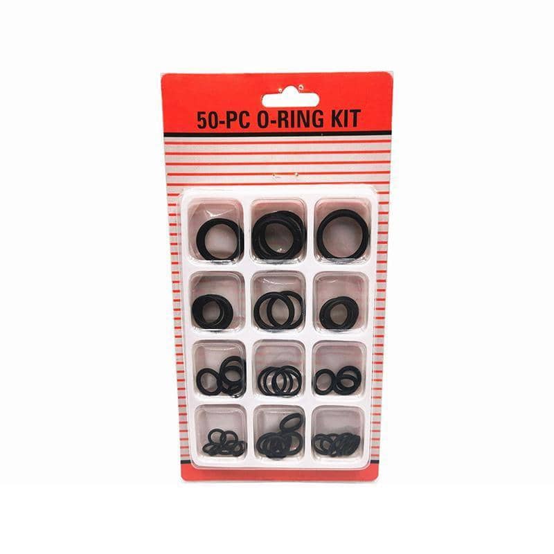 Rubber O-Ring Assortment Kit for Automotive and Plumbing, Pack of 50 - view 2