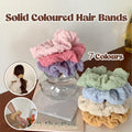 Ruffled Fluffy Scrunchie Korean Style Hair Tie - Dark Pink - view 2