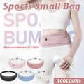 Running Waist Bag with Phone Pocket and Adjustable Belt - Light Blue - view 2