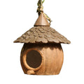 Rustic Resin Coconut Hanging Bird House for Garden Trees - view 2