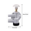 RV Toilet Water Valve Repair Kit, Plumbing Valve Set with Stainless Mesh Filters - view 3