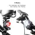 Waterproof Bicycle Bike Lights Front Rear Tail Light Lamp USB Rechargeable IPX4 - SuperSaverAU - view 4