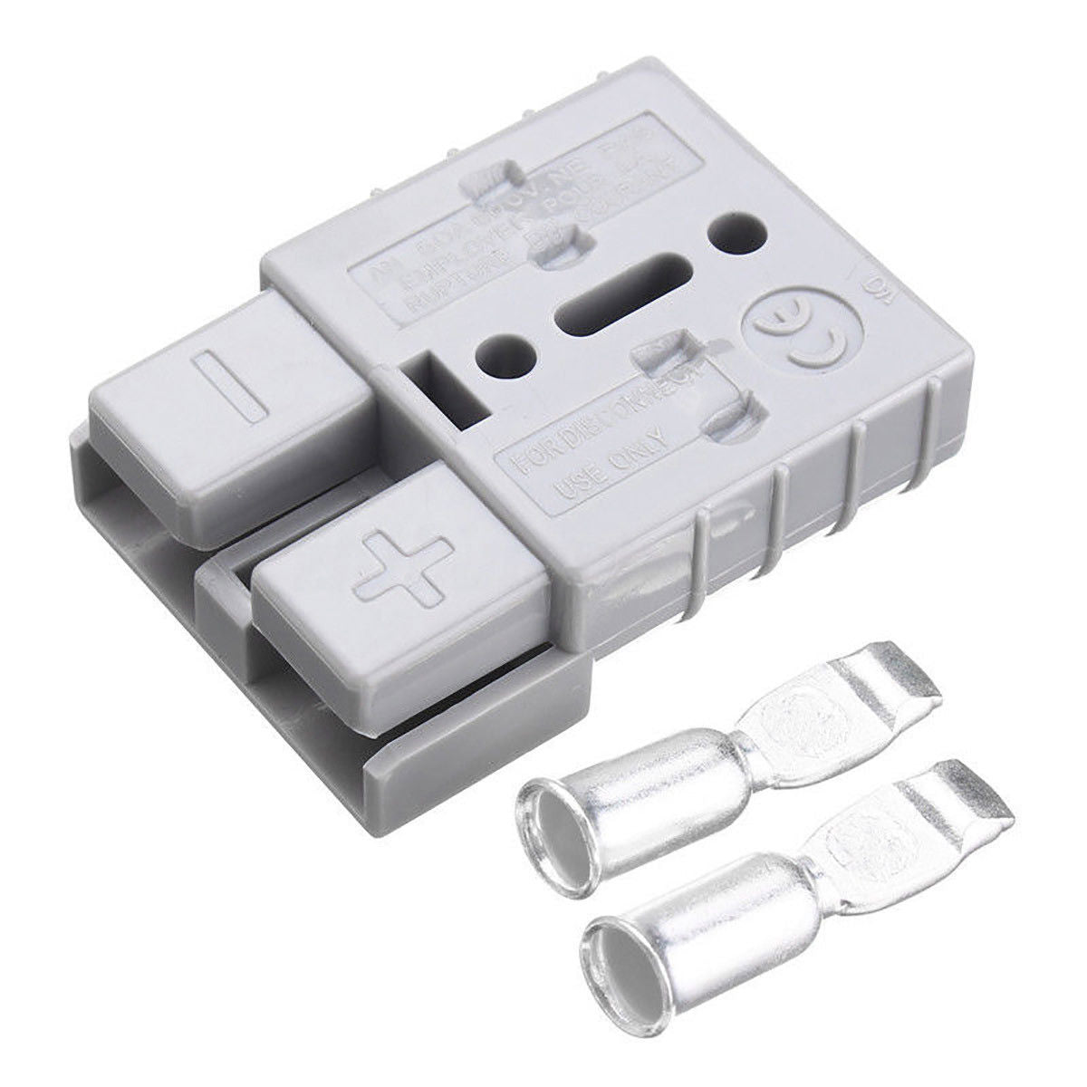 Anderson Style Plug Connector 50AMP 20x Grey for Caravan Trailer Solar 6AWG - SuperSaverAU - view 1