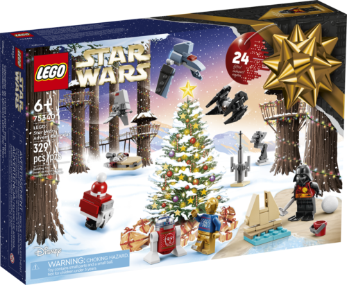 LEGO STARS WARS ADVENT CALENDAR 75340 CHRISTMAS SET 2022 XMAS DARTH VADAR SUMMER