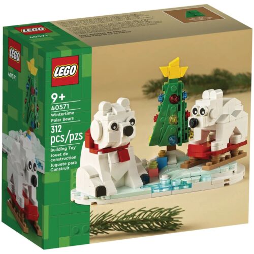 Lego 40571 Wintertime Polar Bears - SuperSaverAU - view 1