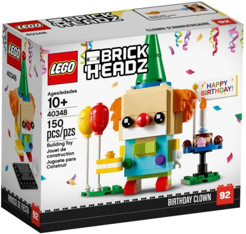 LEGO BrickHeadz 092 Birthday Clown 40348 - SuperSaverAU - view 1