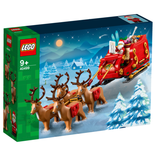 LEGO CHRISTMAS 40499 SANTAS SLEIGH SET SANTA REINDEERS