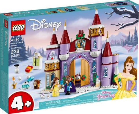 LEGO 43180 Disney Beauty and the Beast Belle's Castle Winter Celebration - SuperSaverAU - view 1