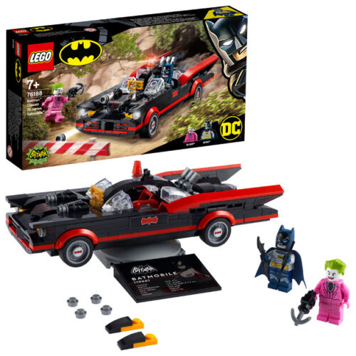 LEGO 76188 Batman 1966 Classic TV Series Batmobile - DC Superheroes Joker - SuperSaverAU - view 1