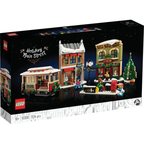 Brand New LEGO ICONS 10308 Christmas High Street - SuperSaverAU - view 1