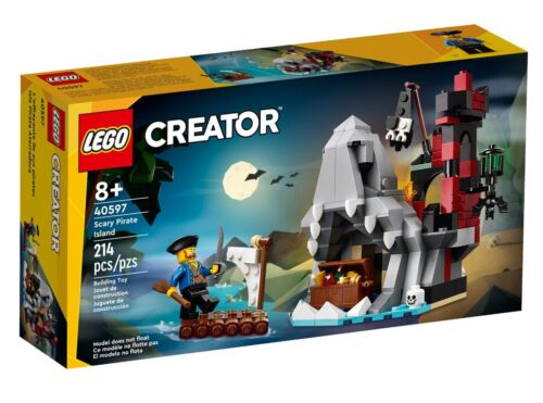 LEGO 40597 Creator Scary Pirate Island Set Shark Head Exclusive Halloween GWP