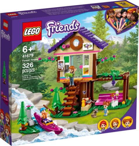 LEGO Friends Forest Tree House 41679 - Mia, Ann, Ava Doll, Kayak