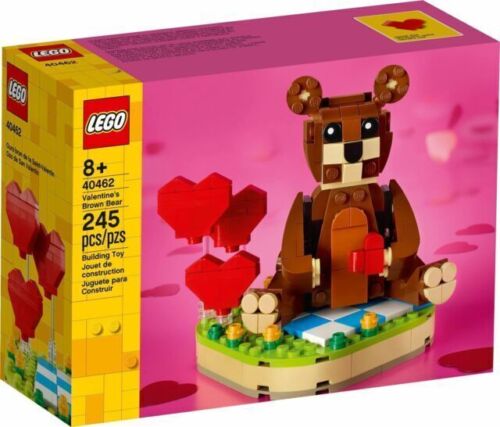 LEGO Valentine's Brown Bear (40462) - SuperSaverAU - view 1