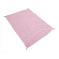 Sand-Resistant Beach Mat, 200 x 200 cm - Pink