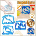 Sandwich Bread Cutter Mould for DIY Biscuits Cookies Toast Cake - Puzzle - view 2