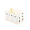 Sandwich Packaging Boxes, Pack of 100 - Grid, Small (10 x 6 x 6 cm), Box Only