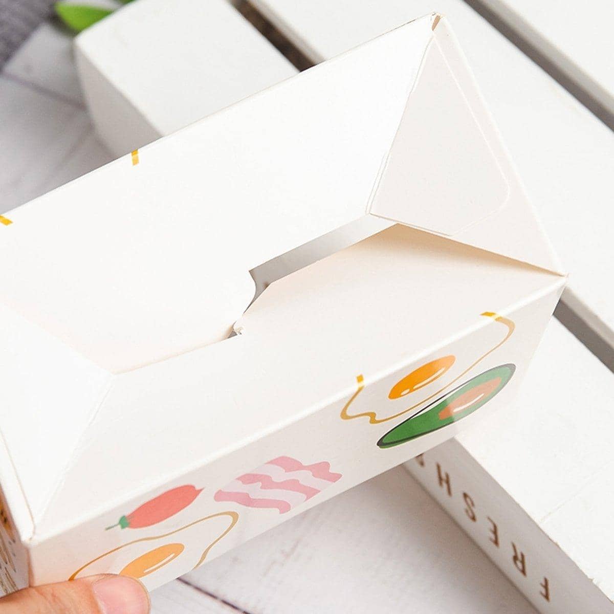 Sandwich Packaging Sets, Pack of 100 - Enjoy Today, Small (10 x 6 x 6 cm) - view 5