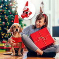 Santa Claus Riding Suit Pet Costume for Dogs and Cats - Size M (Chest 45-60 cm) - view 5