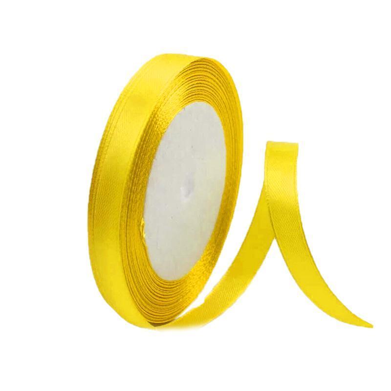 Satin Hair Ribbon 10mm x 3m - Medium, Dark Brown - view 26