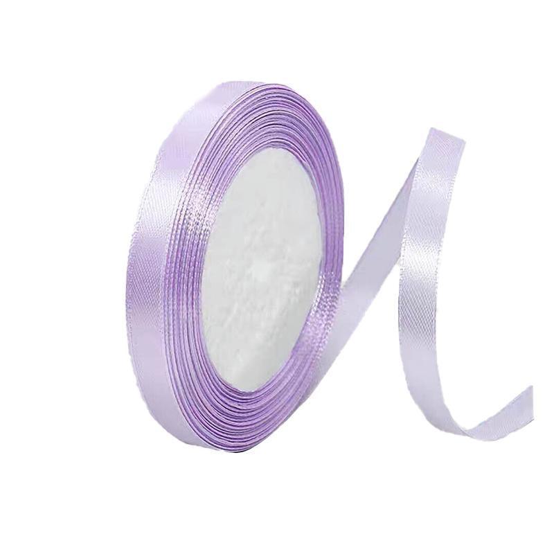 Satin Hair Ribbon 10mm x 5m - Large, Dusty Pink - view 26