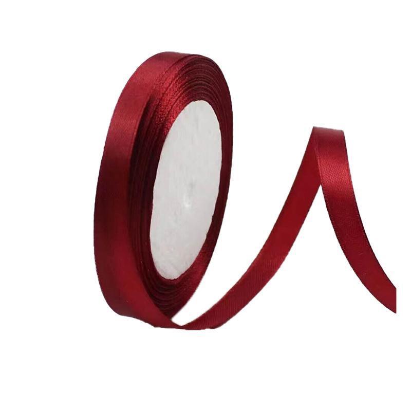 Satin Hair Ribbon 10mm x 5m - Large, Dusty Pink - view 39