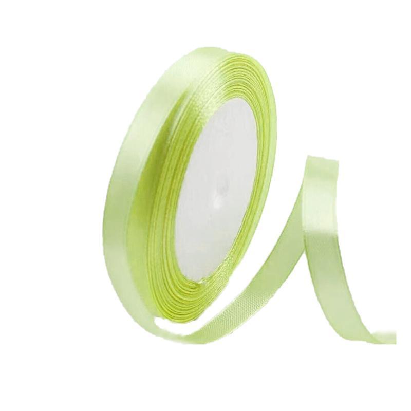 Satin Hair Ribbon - Extra Large (10mm x 22m), Light Green