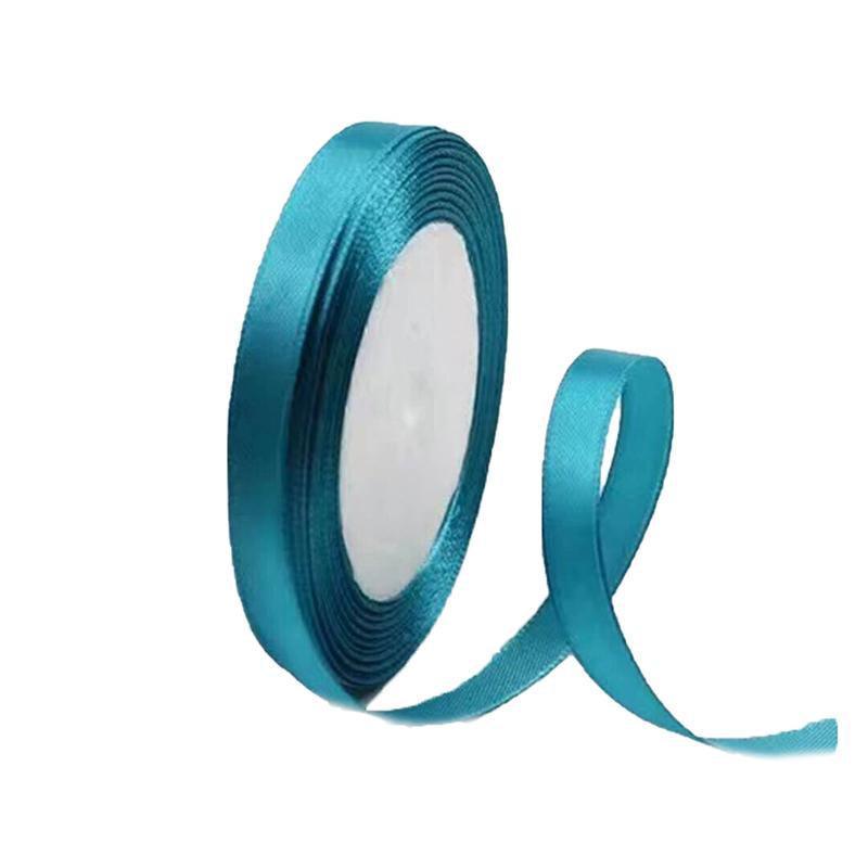 Satin Hair Ribbon - Extra Small (10mm x 1m), Light Blue - view 42