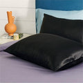 Satin Pillowcases 51 x 76 cm, Pack of 2 - Black - view 5