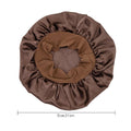 Satin Sleeping Bonnet Hair Wrap Cap for Women - Skin Pink - view 4
