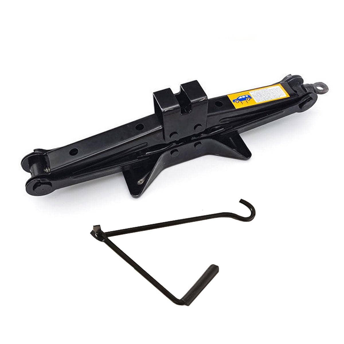 Scissor Car Jack 2 Ton (2000 kg) with Wind-Up Crank Handle for Tyre Changes - view 2