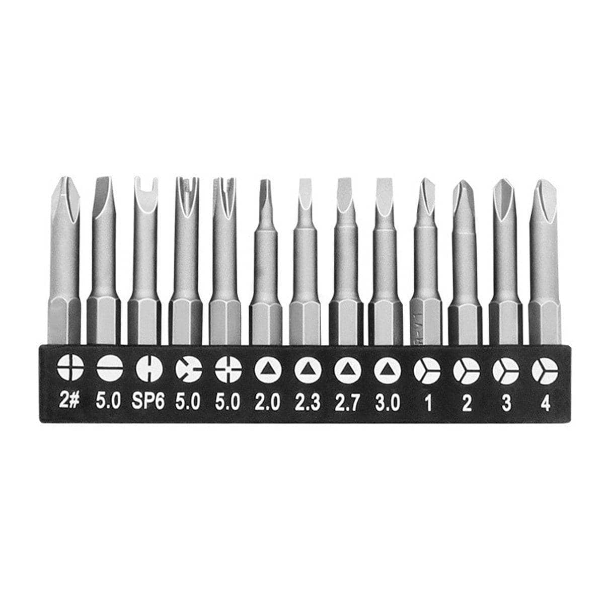 Screwdriver Bits Set of 13 with Special Shaped Heads for Household Repairs - view 2