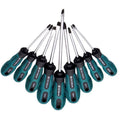 Screwdriver Set 9 Piece Chrome Vanadium Steel with Storage Bag - view 2