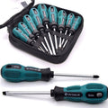 Screwdriver Set 9 Piece Chrome Vanadium Steel with Storage Bag - view 4