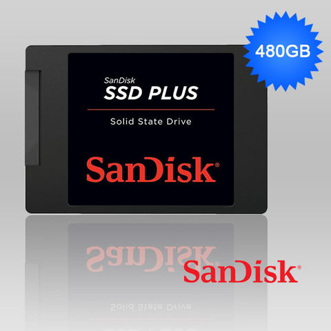 SanDisk SSD Plus 480GB 2.5 Inch SATA III SSD
