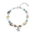 Sea Shell Conch Beaded Anklet for Women - Starfish Anklet