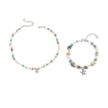 Sea Shell Conch Beaded Anklet for Women - Starfish Anklet - view 3