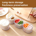 Sealed Storage Containers with Flip Lids and Drain Baskets - Set of 2 - view 5