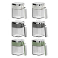 Seasoning Spice Jars with Airtight Lids, Set of 2 - Grey - view 3